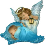 Ангел охраняет сон малыша